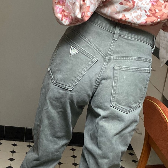 Vintage Guess Jeans Green/Gray Women’s sz 29 - Picture 10 of 14